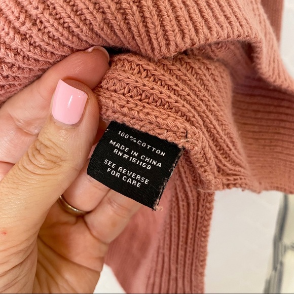 525 America Revolve Cowl Neck Turtleneck Sweater Small - Picture 7 of 7